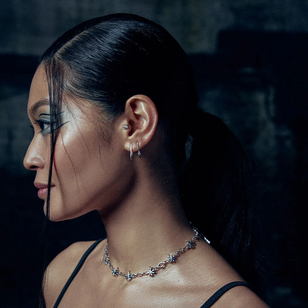 Aethera Burst Diamond Earrings sold by Aethera product image thumbnail 5