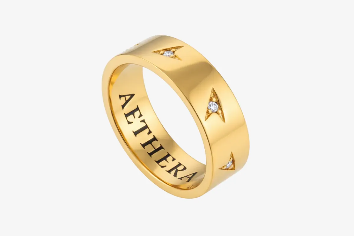 Revolver ring made by Aethera