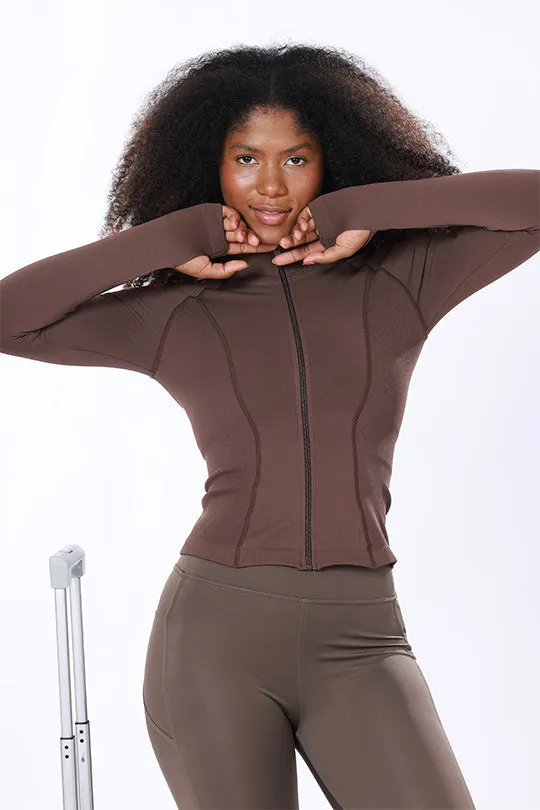 seamless Zip up Jacket sold by Astro Remiges product image thumbnail 5