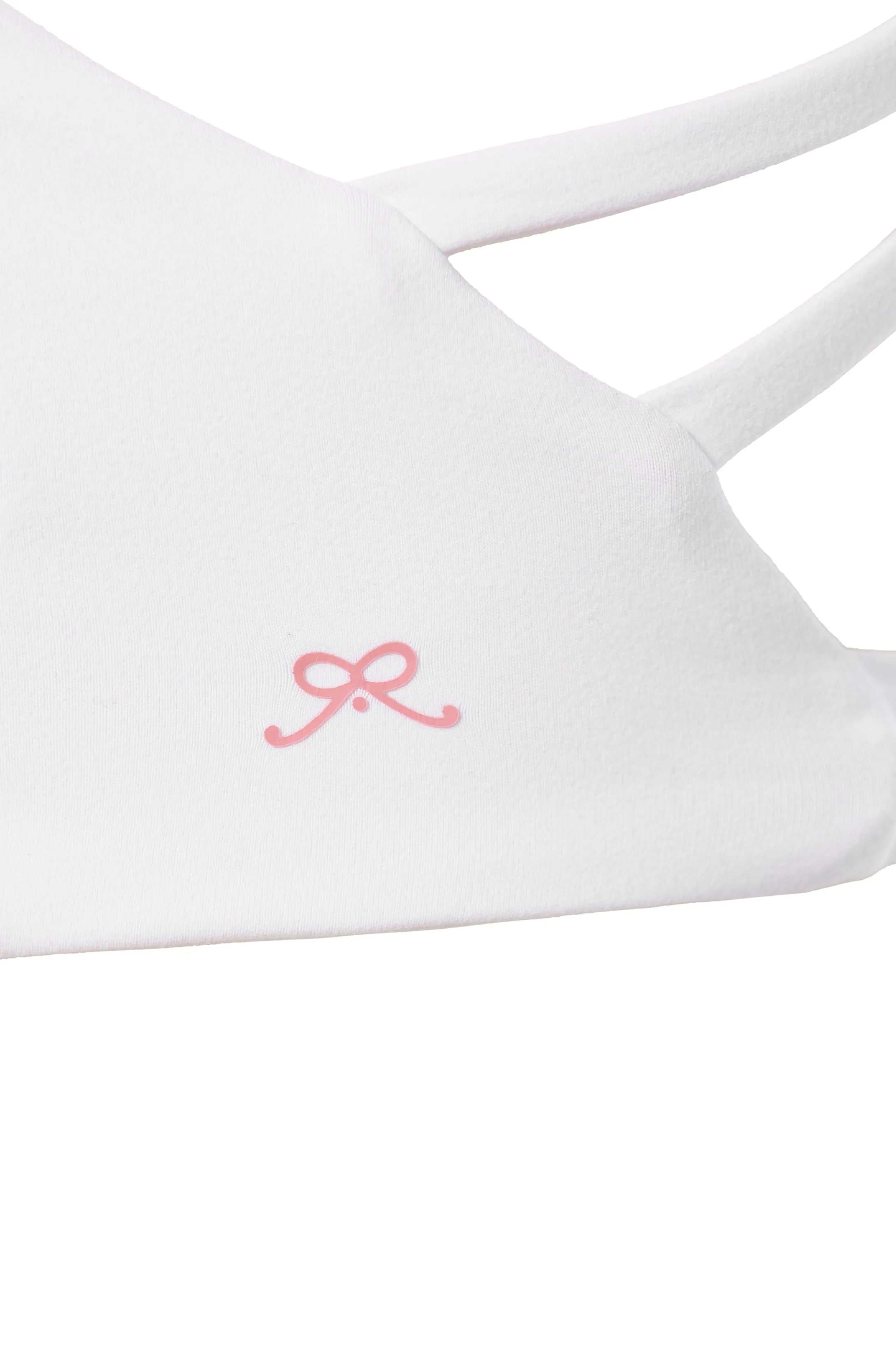 Mia Cross Front Bra - White sold by Cosette di Ames product image thumbnail 5