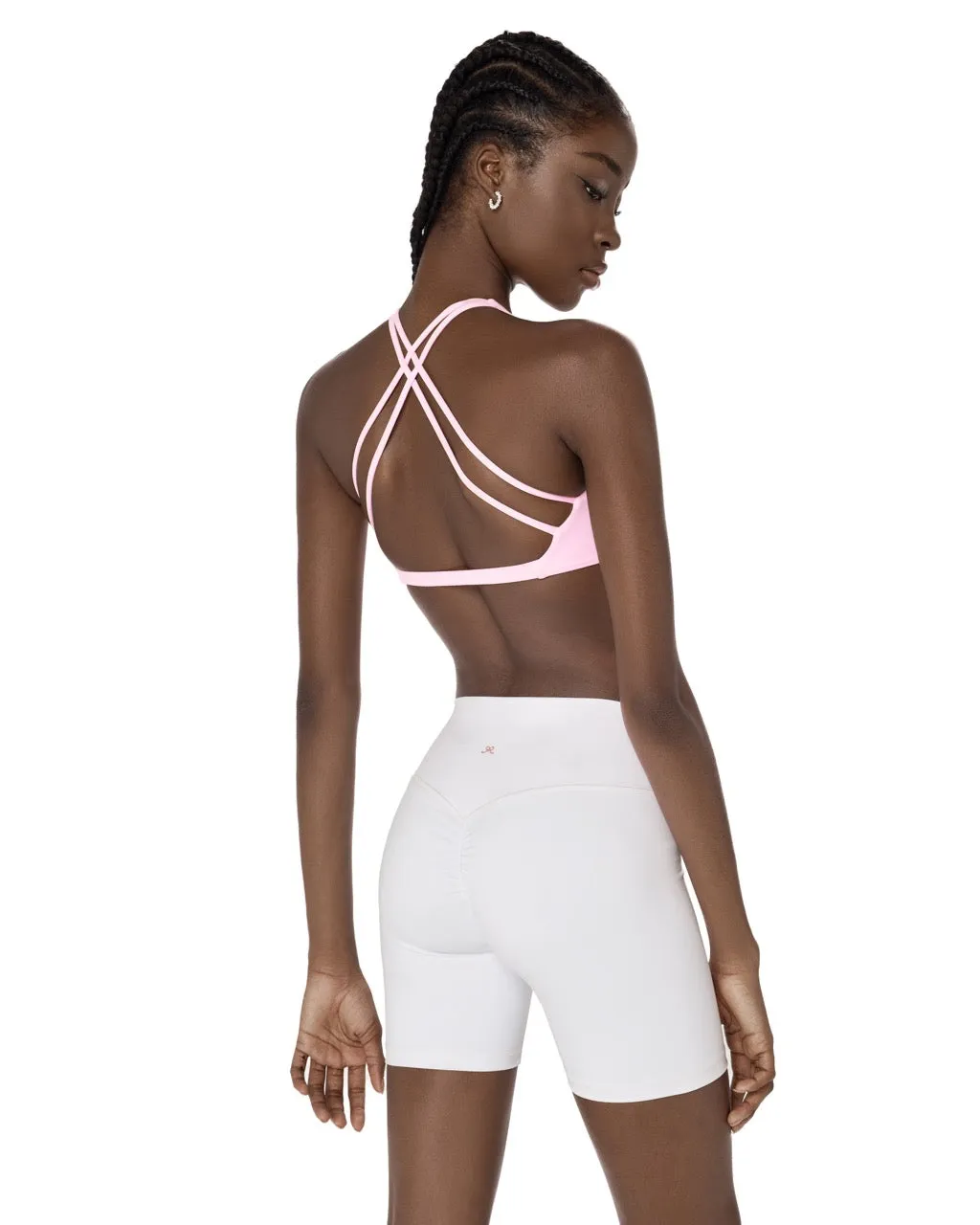 Zoe Scrunch Shorts - White sold by Cosette di Ames product image thumbnail 3