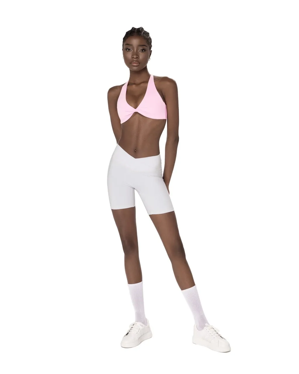 Zoe Scrunch Shorts - White sold by Cosette di Ames product image thumbnail 2