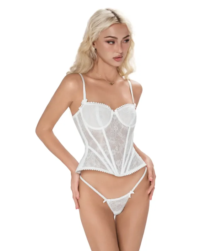 Amora Lace Thong sold by Cosette di Ames