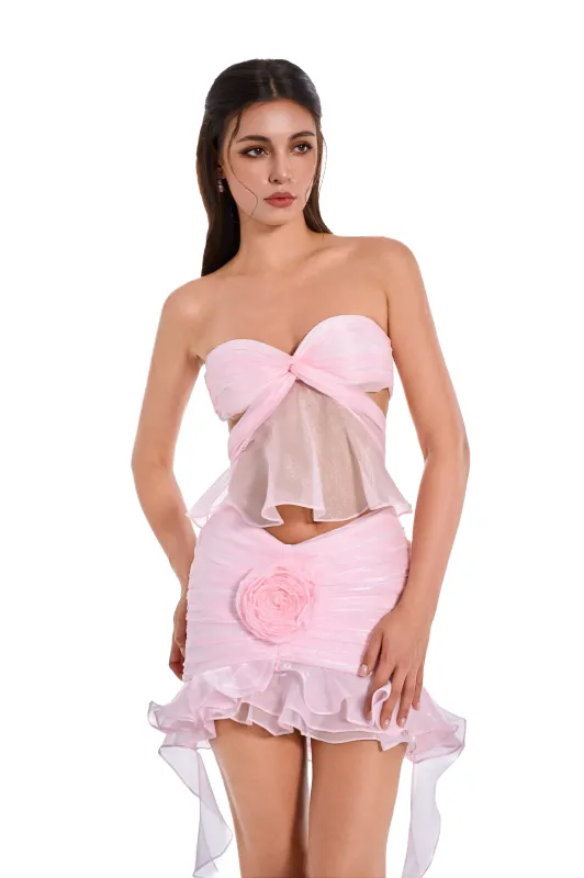 Flora Skirt - Petal Blush sold by Cosette di Ames