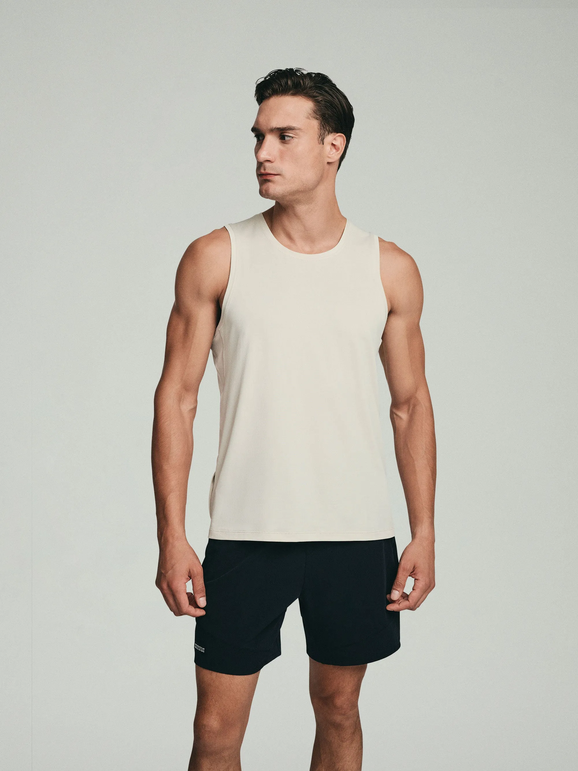 UPF 50 Performance Tank - Stone sold by Sodo Athletic Club product image thumbnail 3