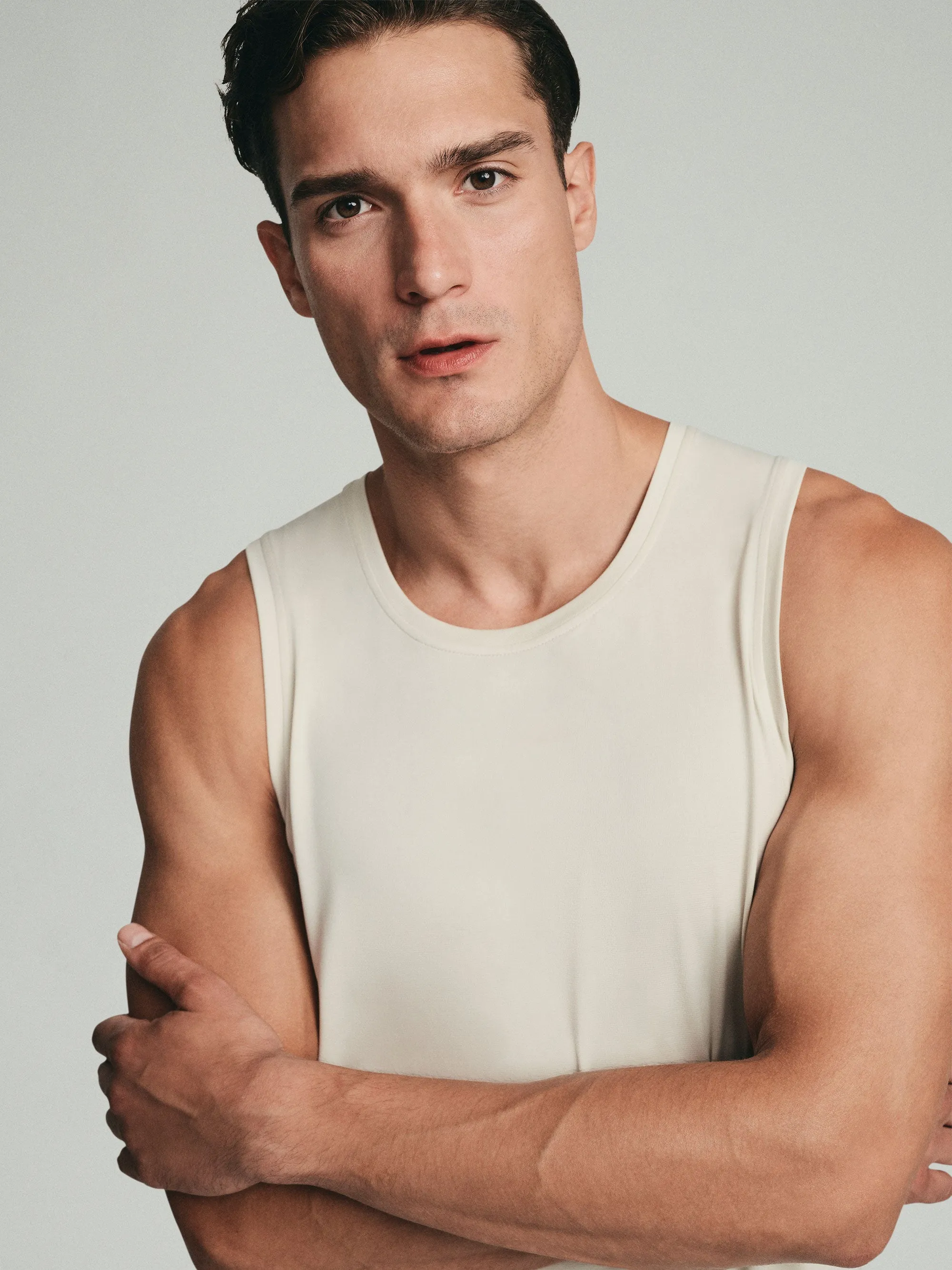 UPF 50 Performance Tank - Stone sold by Sodo Athletic Club product image thumbnail 5