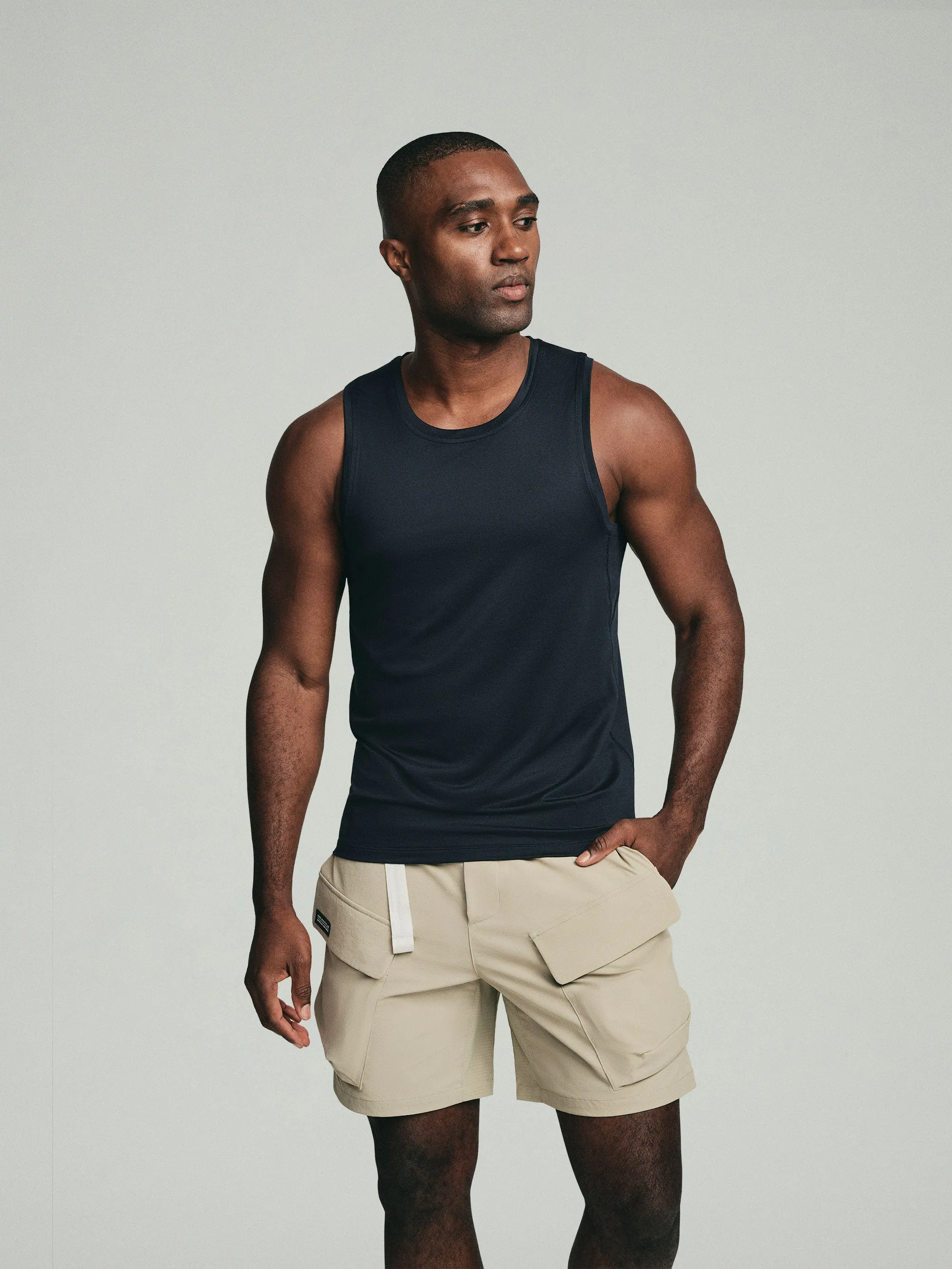 UPF 50 Performance Tank - Black sold by Sodo Athletic Club product image thumbnail 3