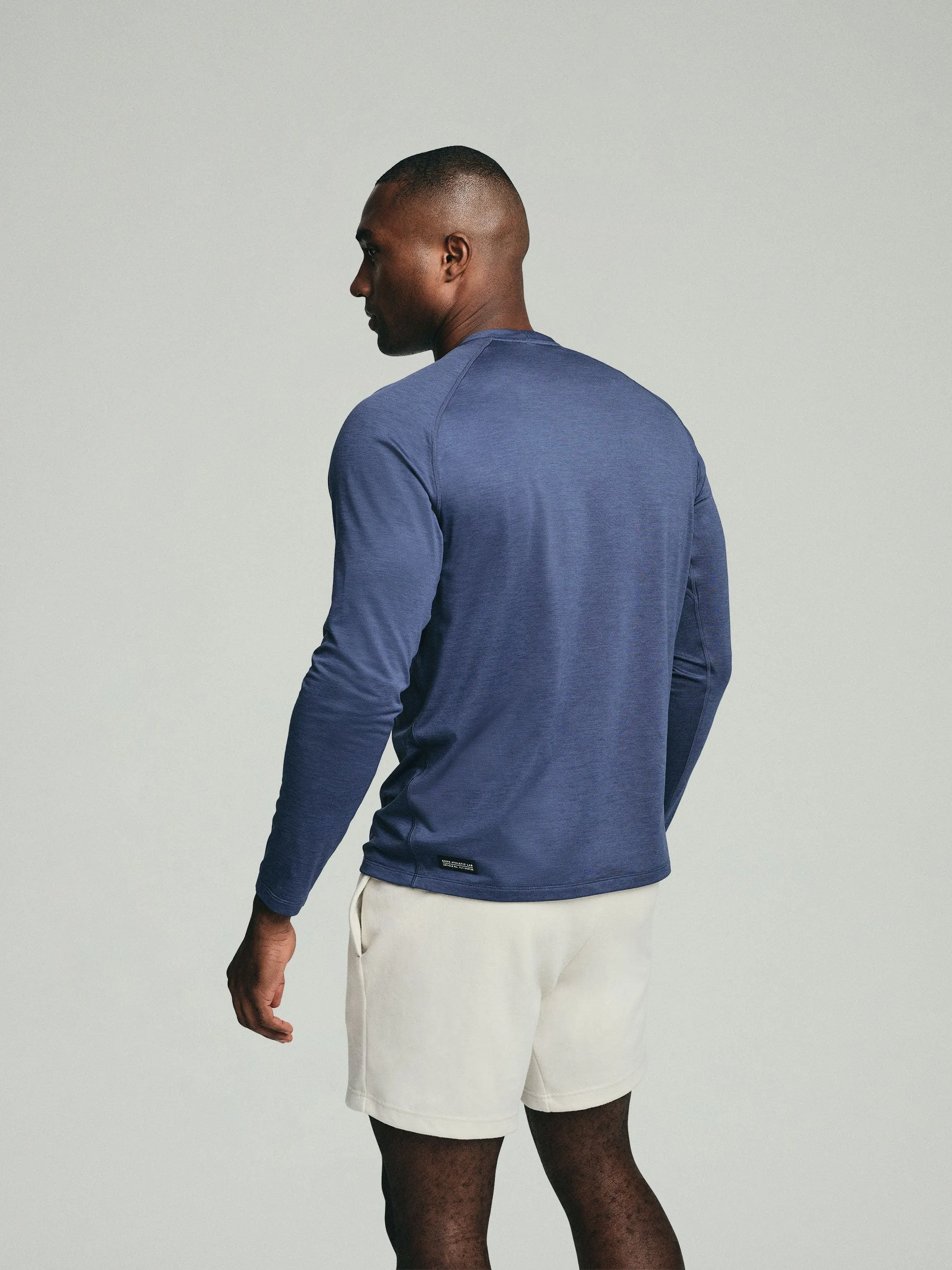 UPF 50 Performance LS Tee - Navy sold by Sodo Athletic Club product image thumbnail 4