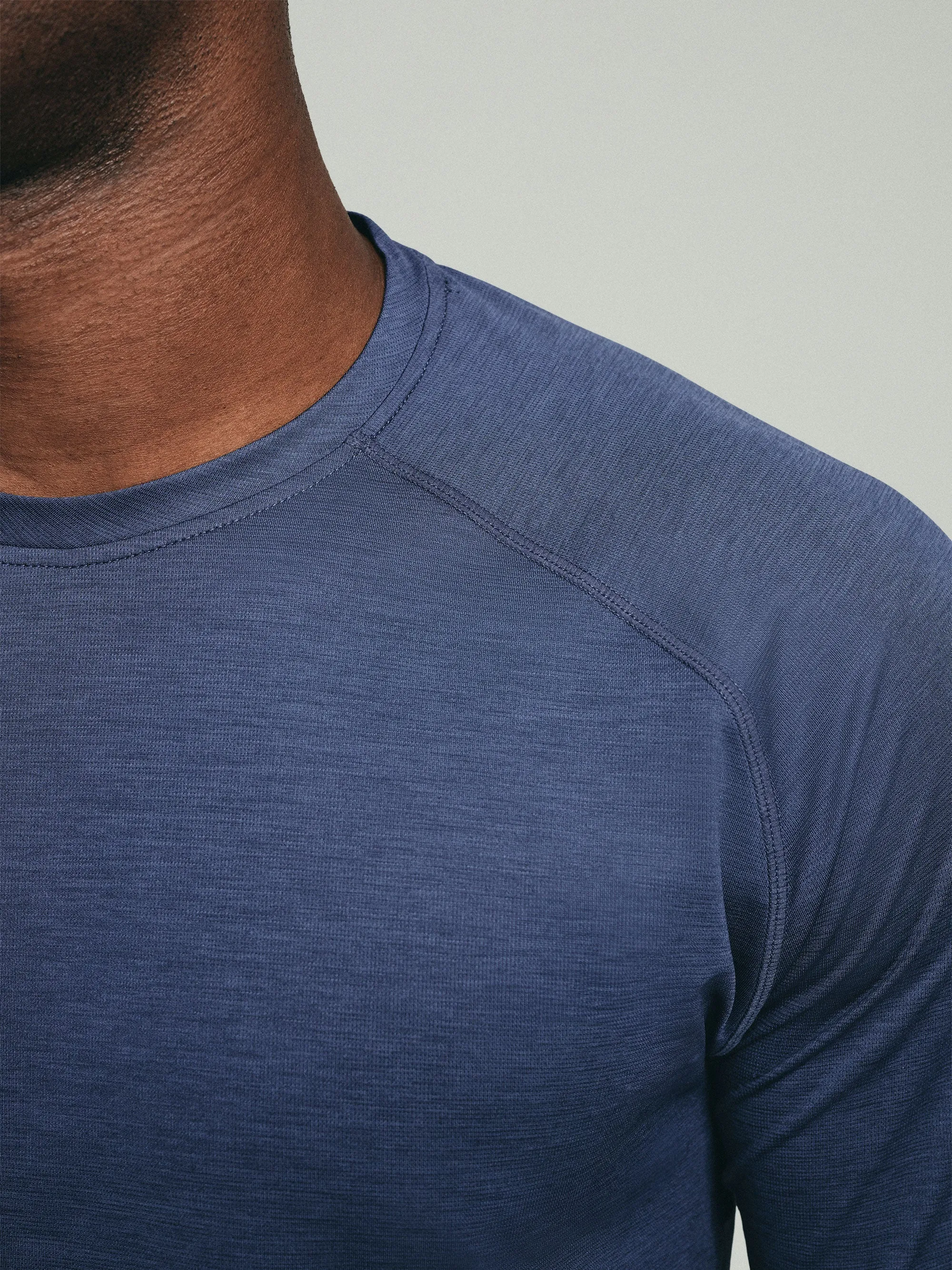 UPF 50 Performance LS Tee - Navy sold by Sodo Athletic Club product image thumbnail 5