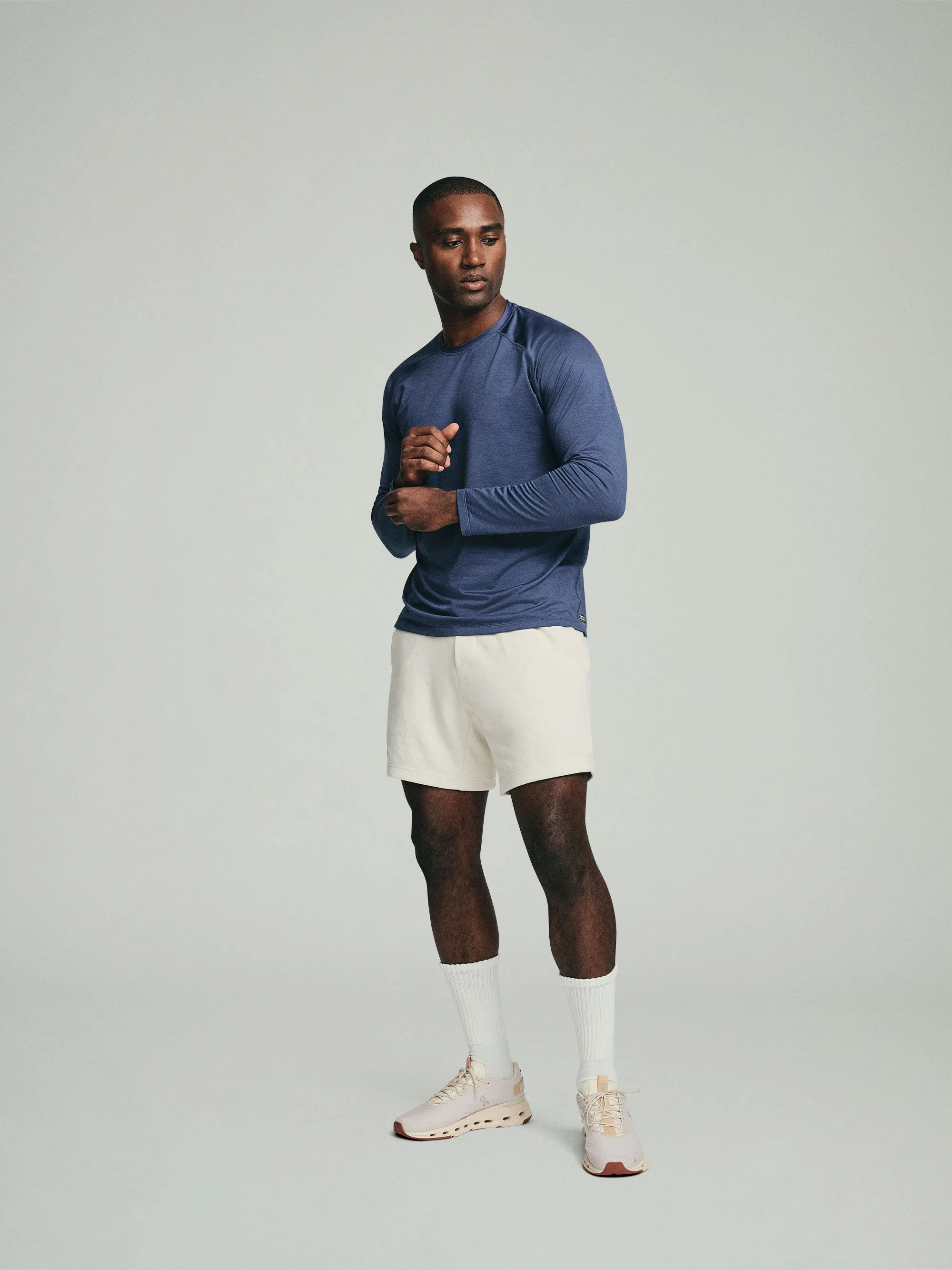 UPF 50 Performance LS Tee - Navy sold by Sodo Athletic Club product image thumbnail 2