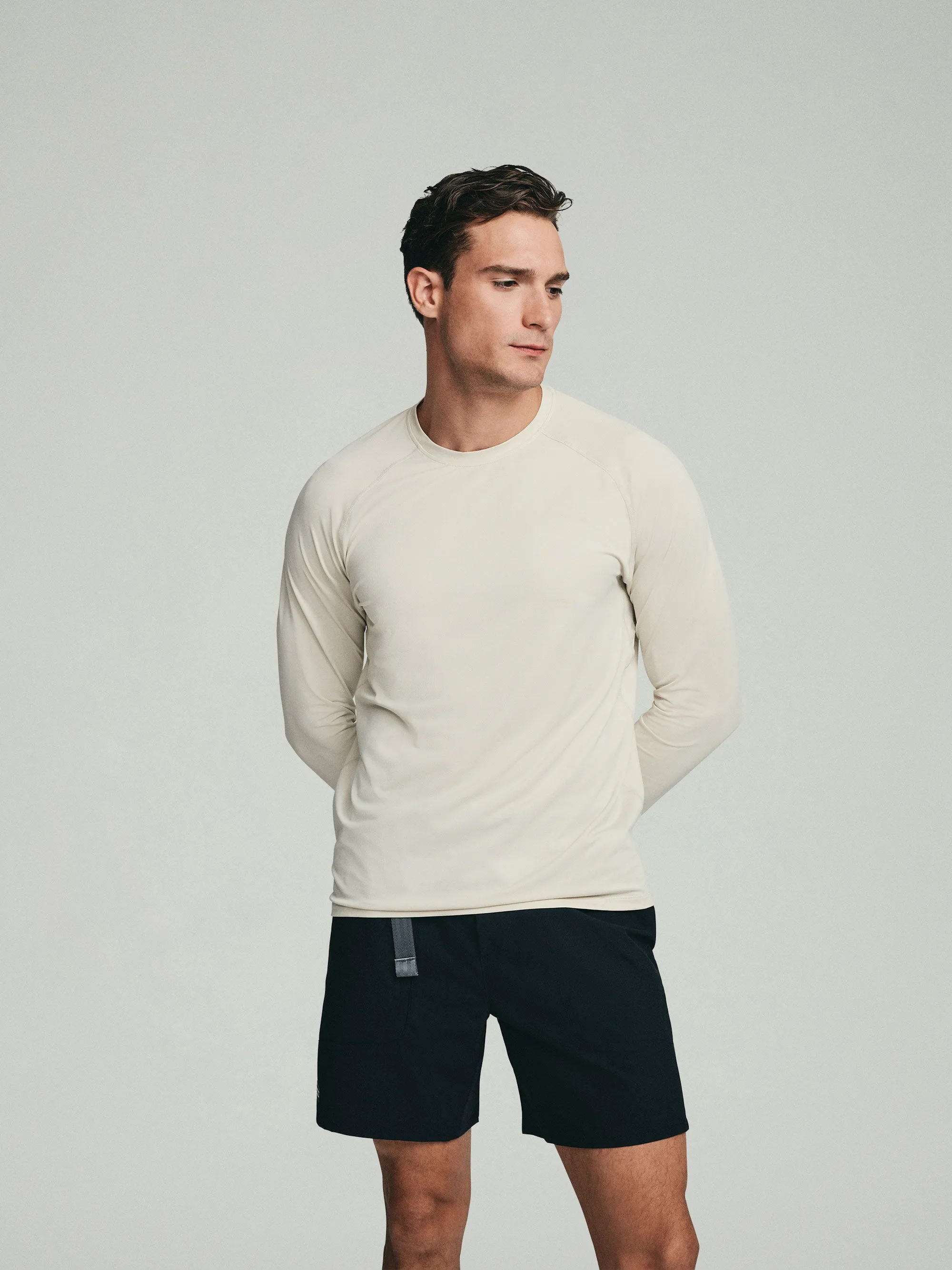 UPF 50 Performance LS Tee - Stone sold by Sodo Athletic Club product image thumbnail 4