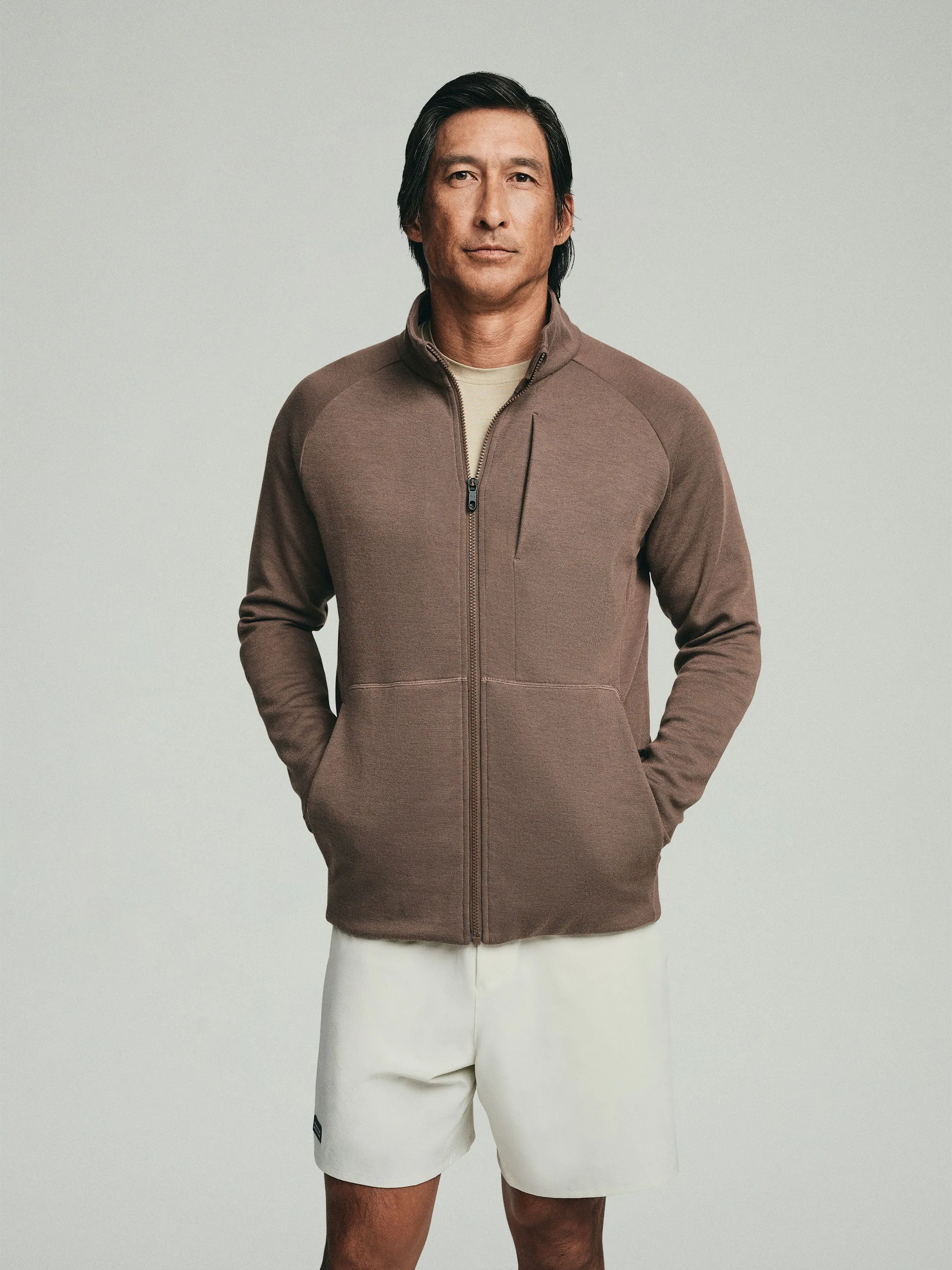 Track Jacket - Coffee sold by Sodo Athletic Club product image thumbnail 5