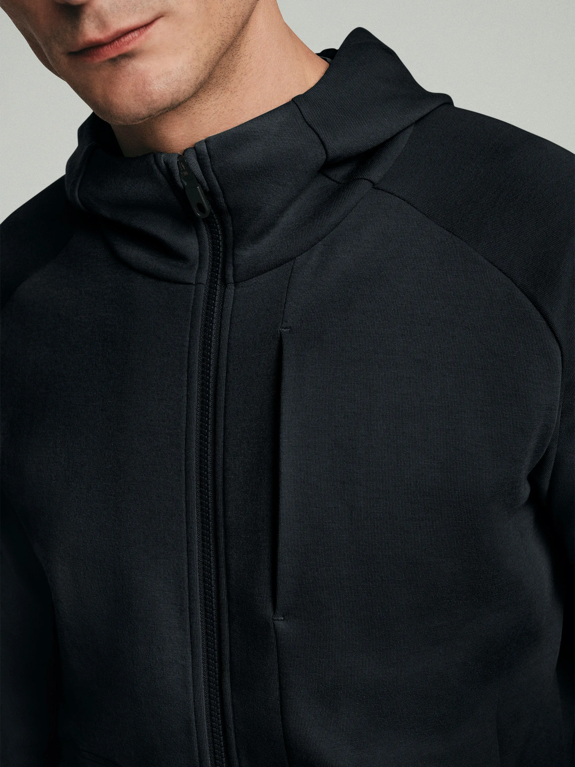 Full Zip Hoodie - Black sold by Sodo Athletic Club product image thumbnail 4