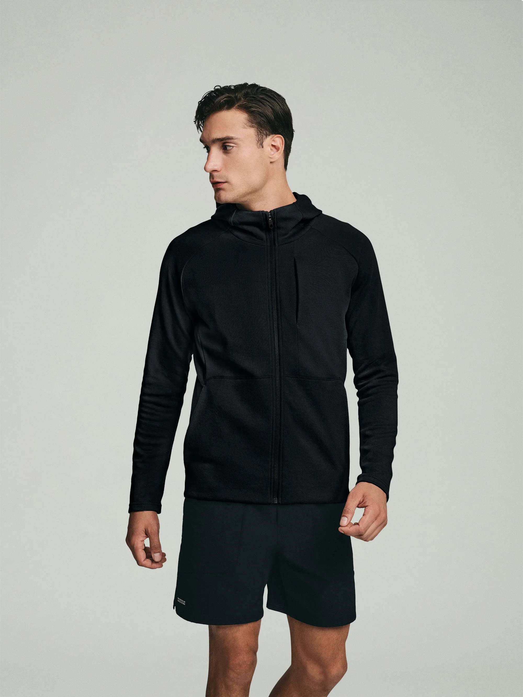 Full Zip Hoodie - Black sold by Sodo Athletic Club product image thumbnail 3