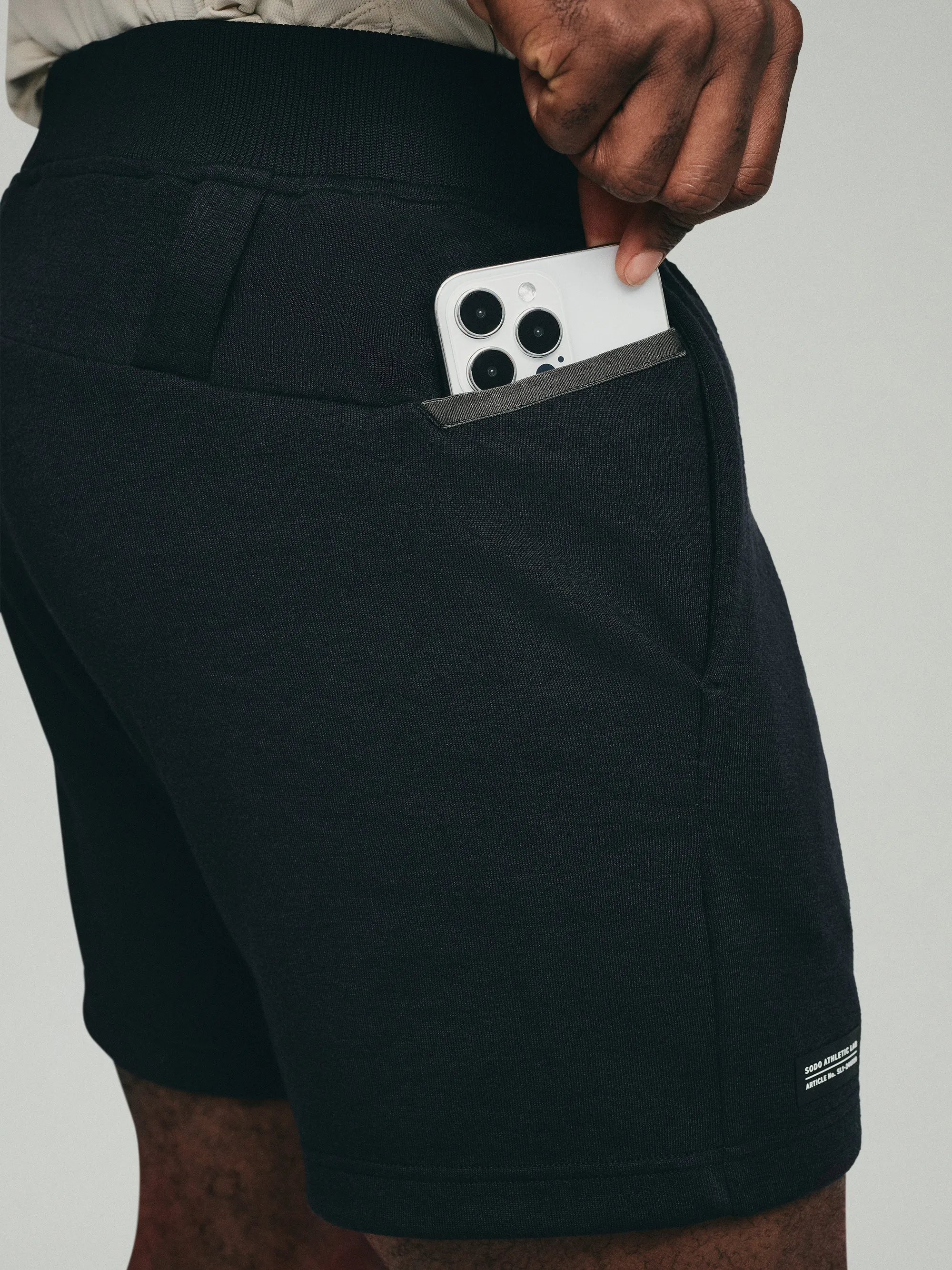 Sweat Short - Black sold by Sodo Athletic Club product image thumbnail 5