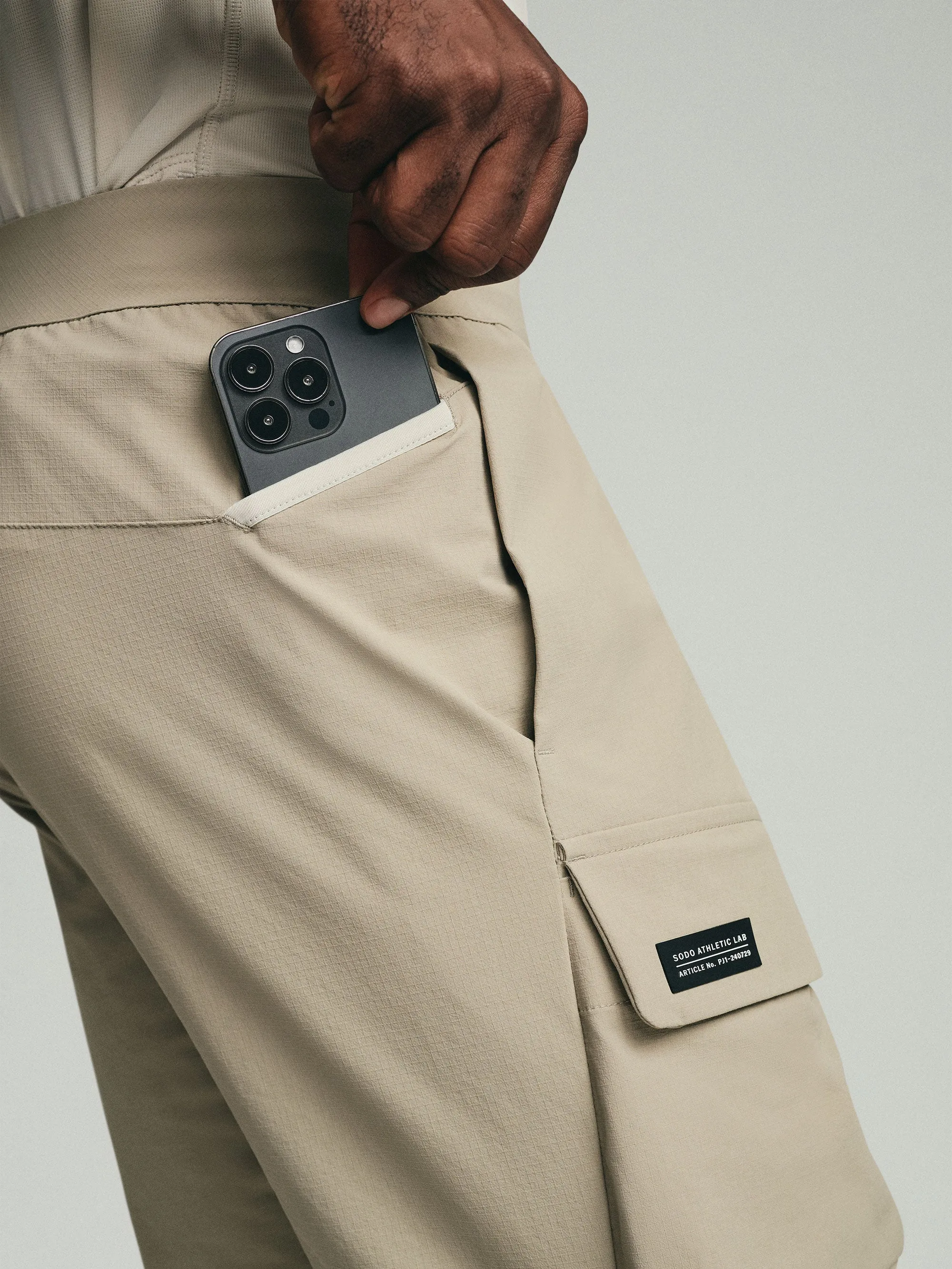 Jogger Pant - Khaki sold by Sodo Athletic Club product image thumbnail 5