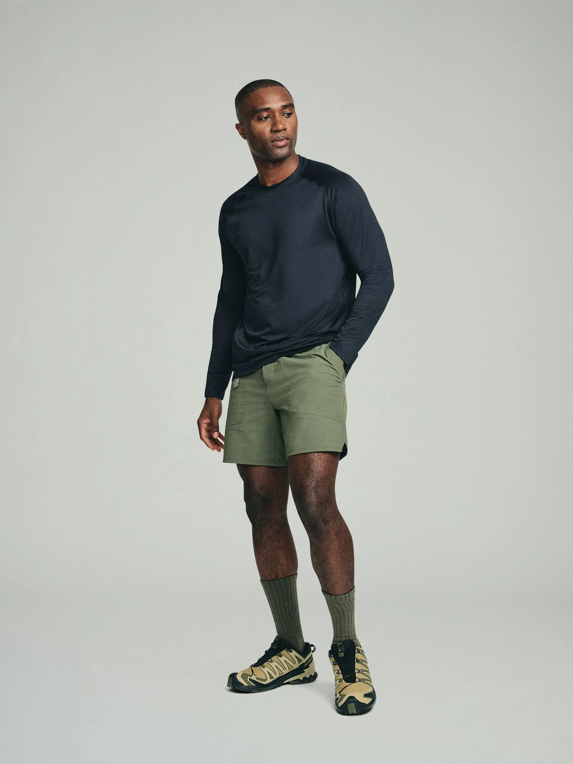 Trek Short - Olive sold by Sodo Athletic Club product image thumbnail 2