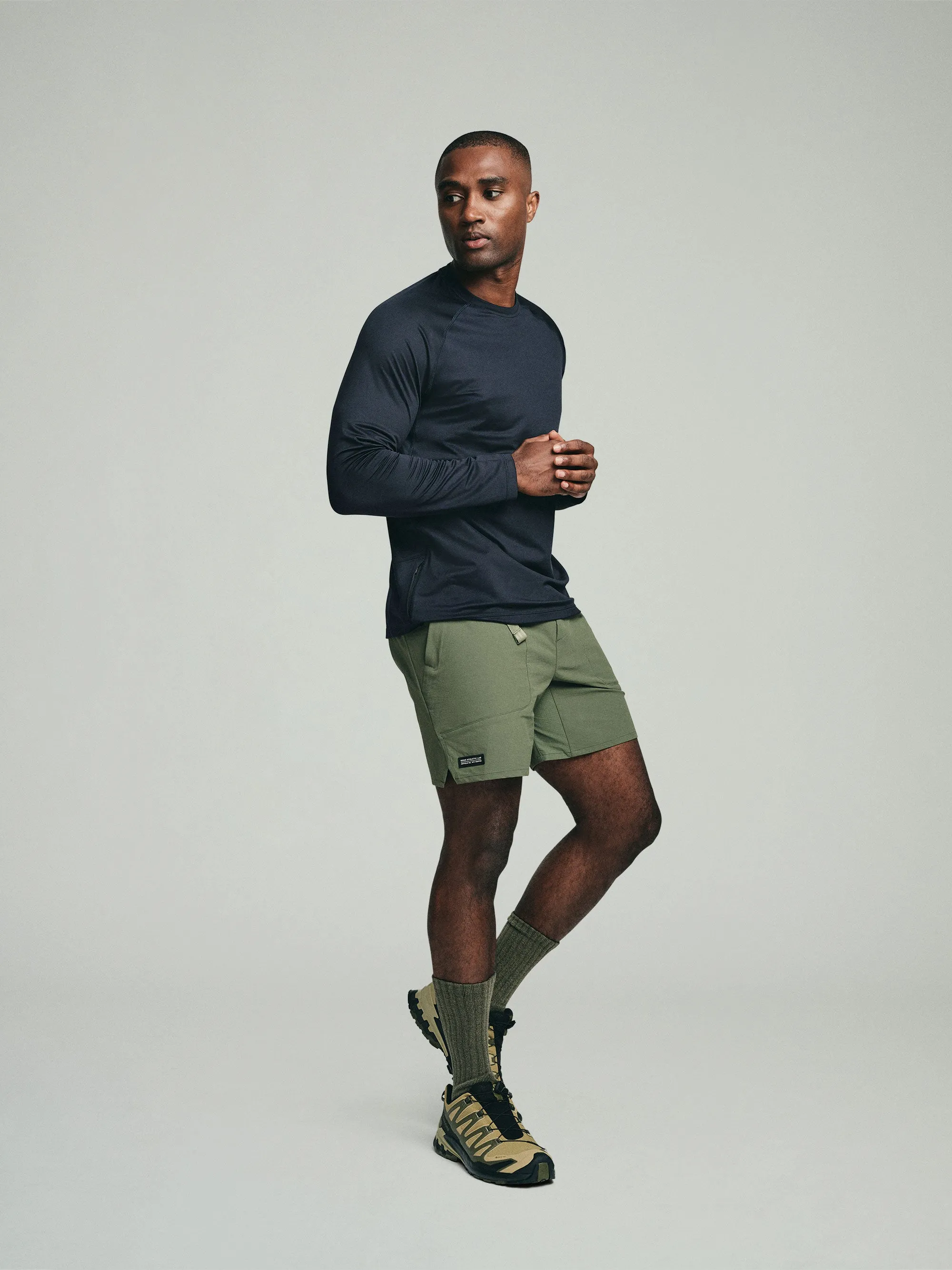Trek Short - Olive sold by Sodo Athletic Club product image thumbnail 3