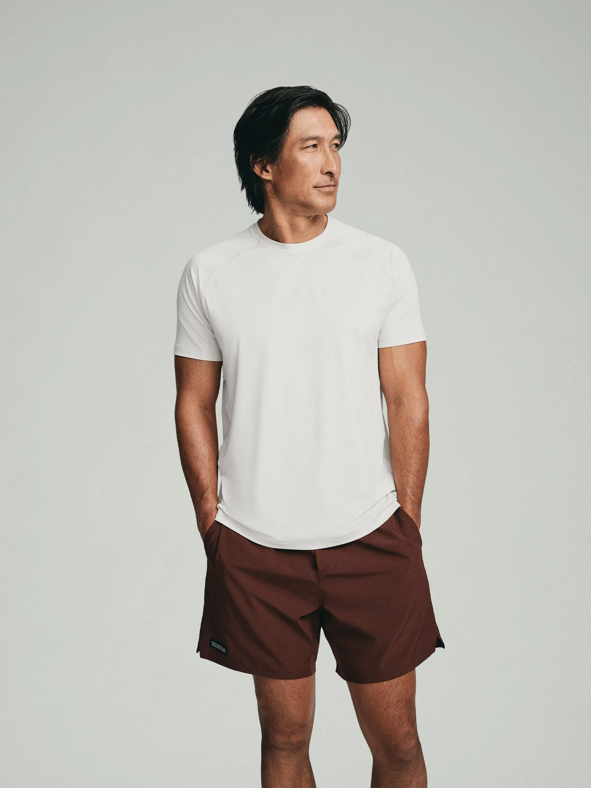Short Sleeve - UPF 50+ Performance Tee - Space White sold by Sodo Athletic Club product image thumbnail 4
