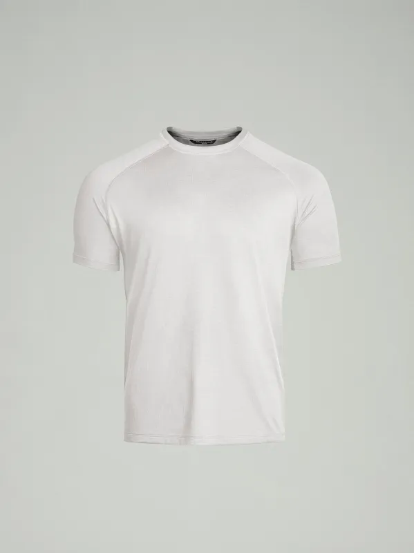 Short Sleeve - UPF 50+ Performance Tee - Space White made by SODO