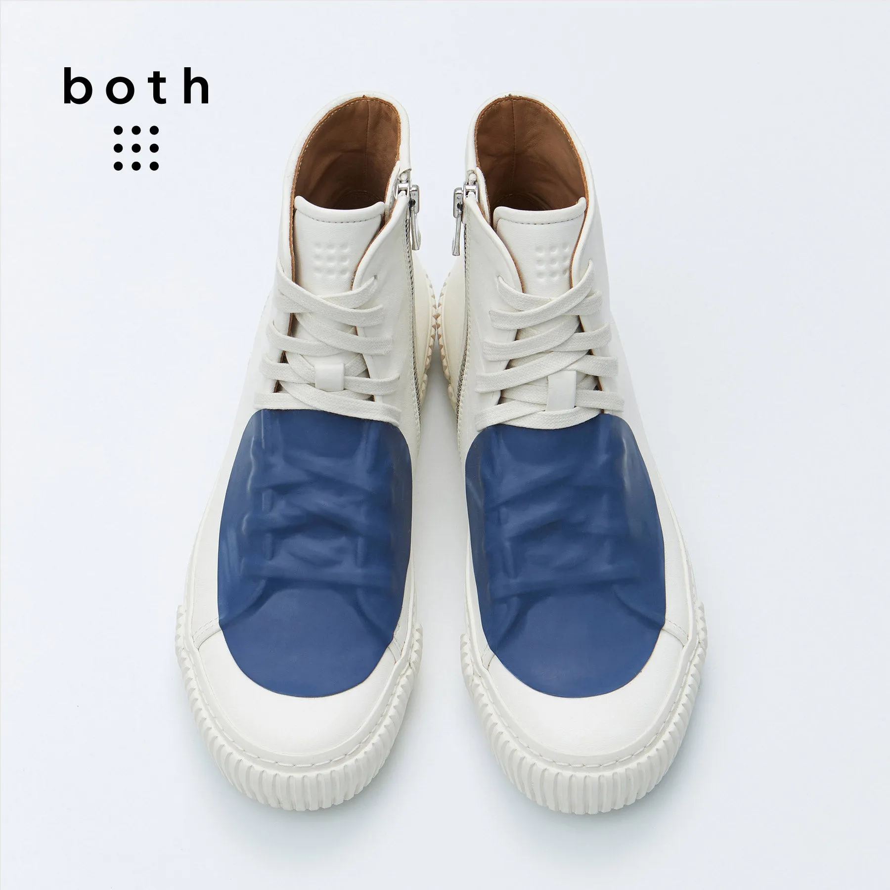 both-Rubber patch High-top-WHT/BLU sold by both product image thumbnail 4