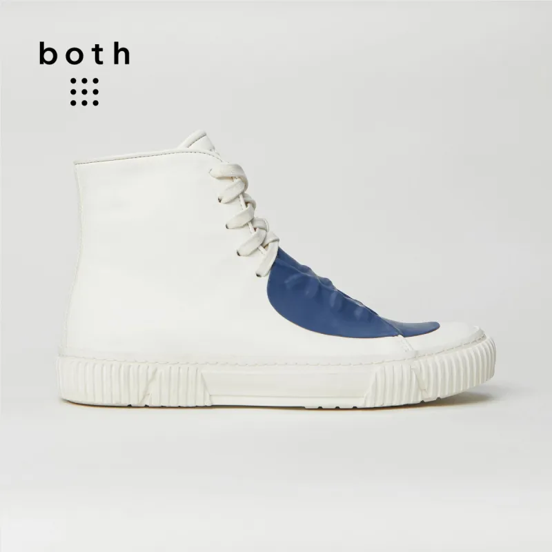 both-Rubber patch High-top-WHT/BLU sold by both