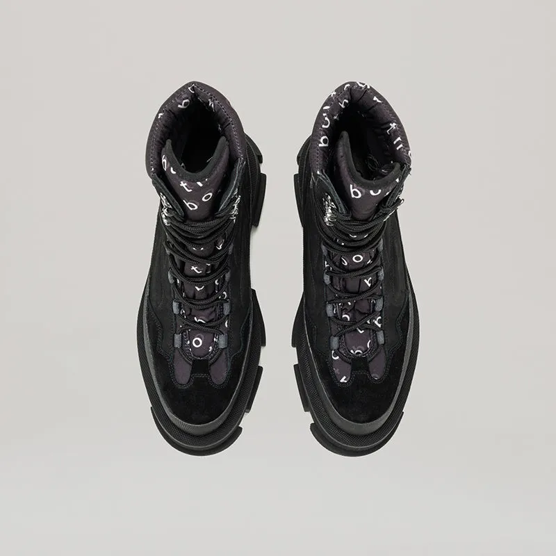 both - GAO PLATFORM MOUNTAIN BOOT-BLACK sold by both product image thumbnail 5