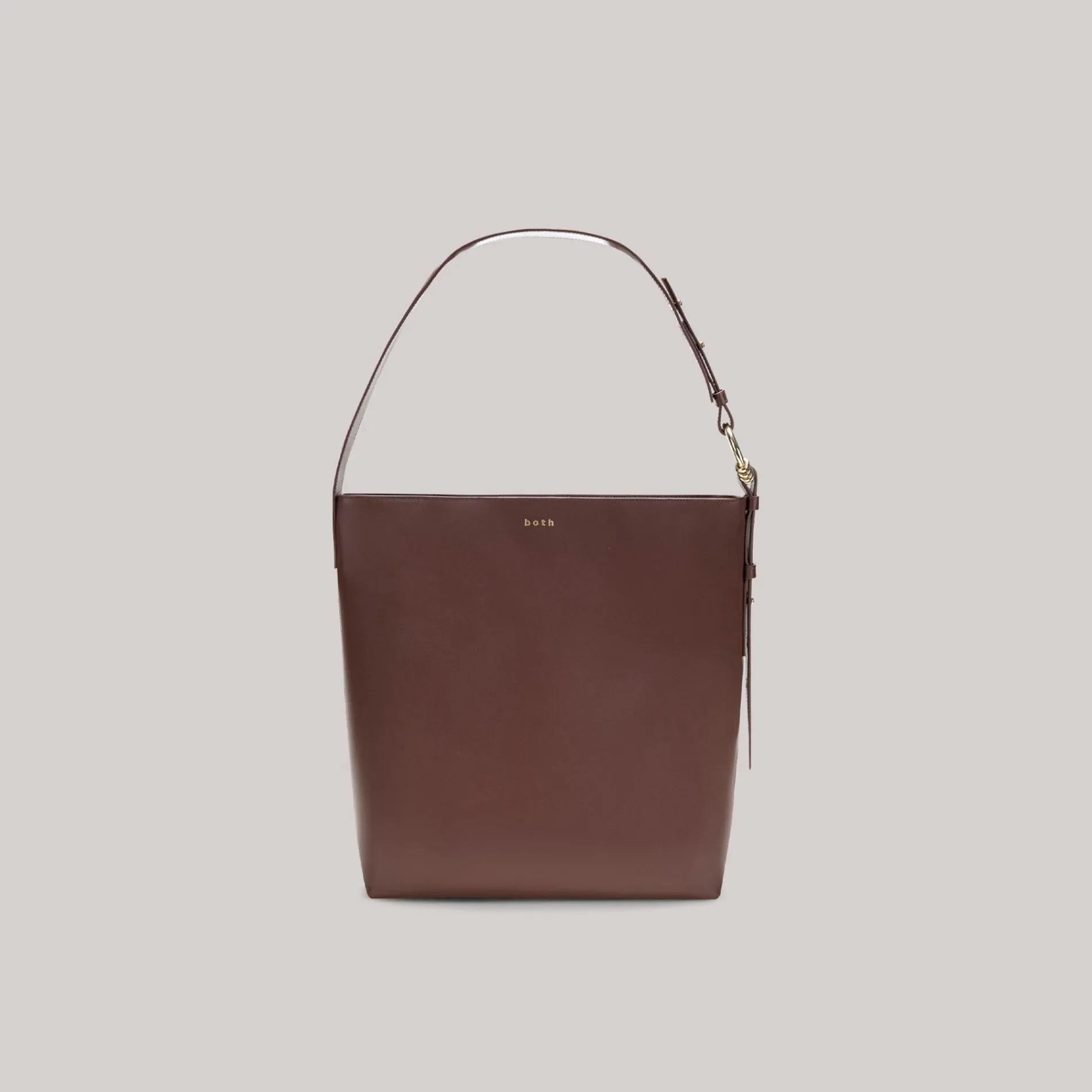 both - GAO TOTE BAG-BROWN sold by both