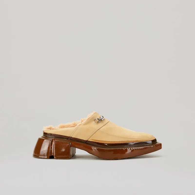 both - GANG LOAFER MULE-BEIGE sold by both
