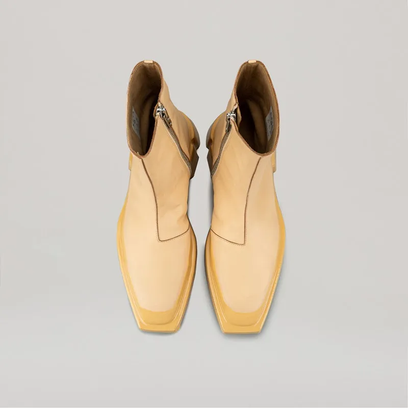 both - GANG BOOTS-BEIGE sold by both product image thumbnail 3