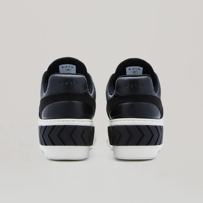 both - TYRES PLATFORM PADDED SNEAKER-WHI/BLK sold by both product image thumbnail 4