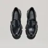 both - GAO PIERCED LOAFER-BLACK sold by both