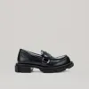 both - GAO PIERCED LOAFER-BLACK sold by both