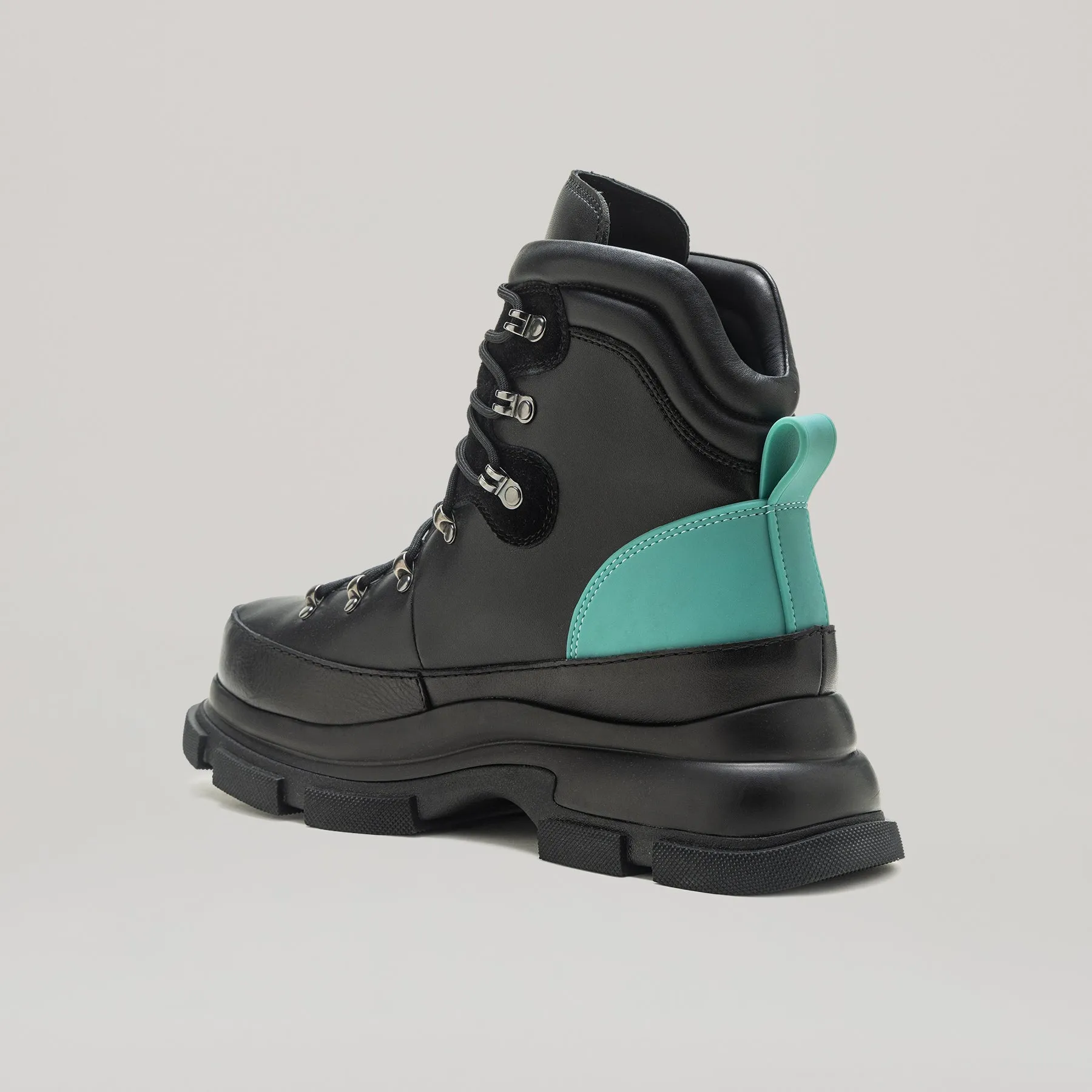 both - GAO EVA HIKING BOOT-BLACK/GREEN sold by both product image thumbnail 4
