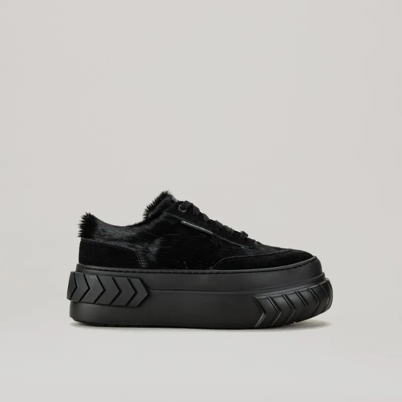 both - TYRES PLATFORM LOW TOP-BLACK/BLACK sold by both