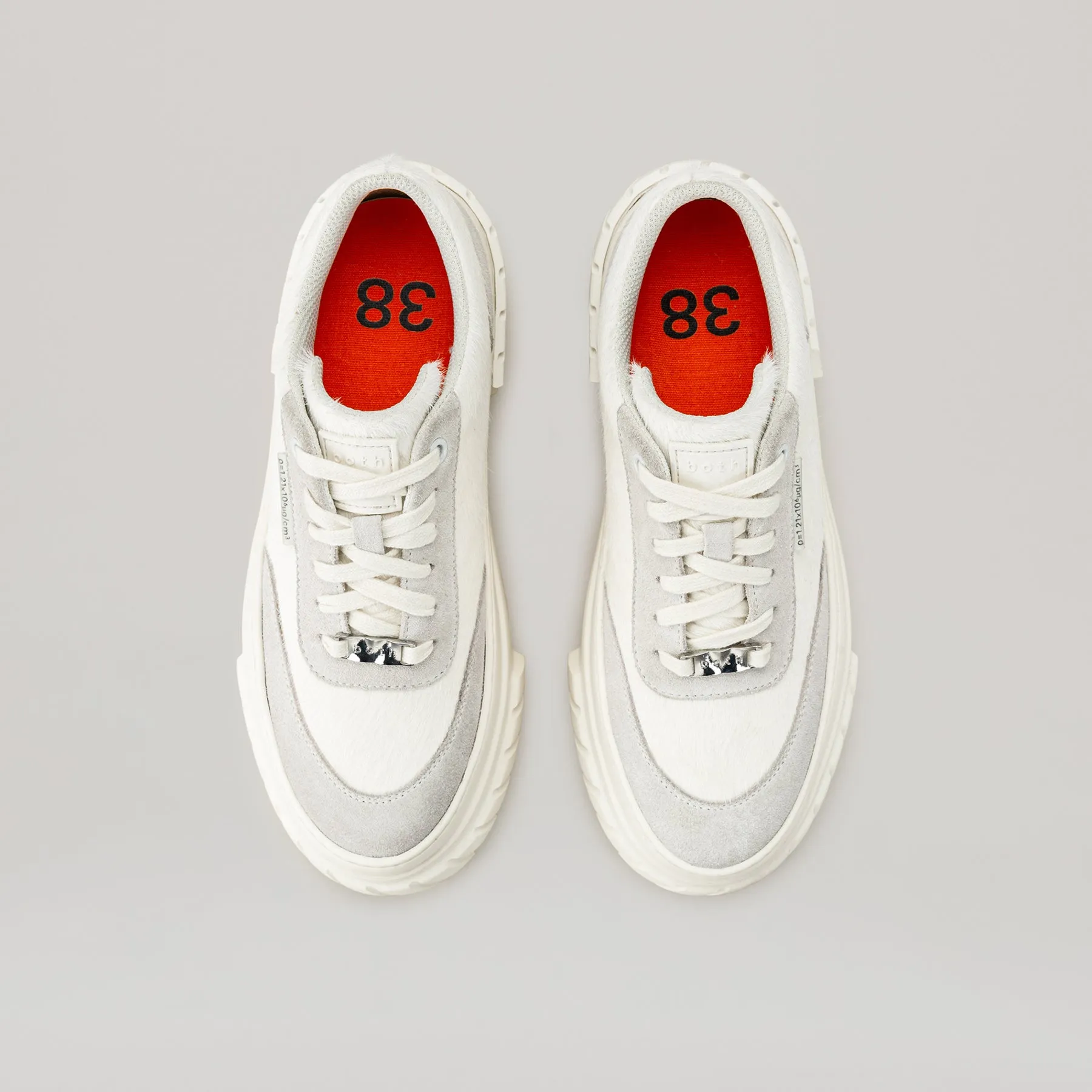 both - TYRES PLATFORM LOW TOP-WHITE/WHITE sold by both product image thumbnail 5