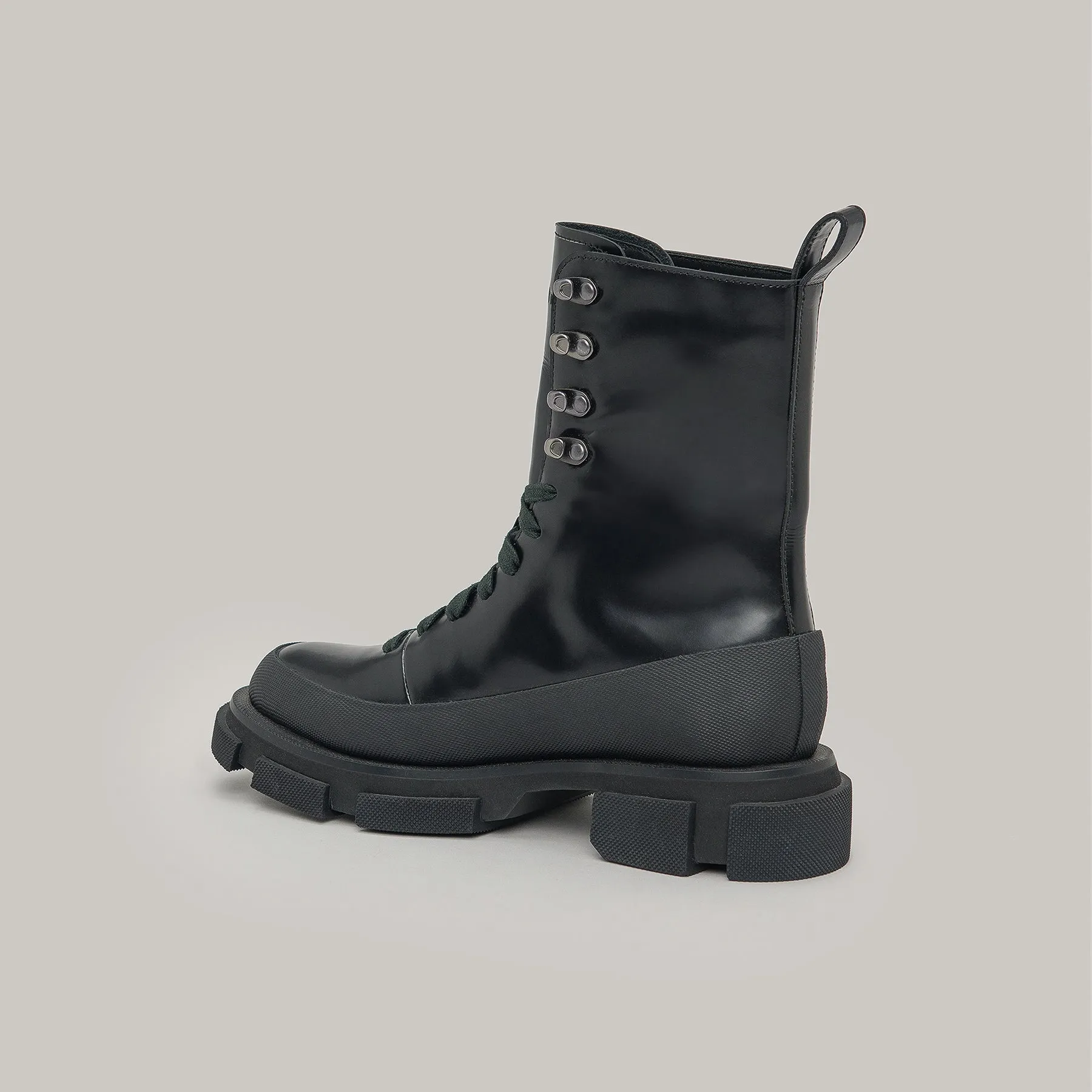 both - GAO HIGH BOOTS-SPAZZOLATO BLACK sold by both product image thumbnail 3