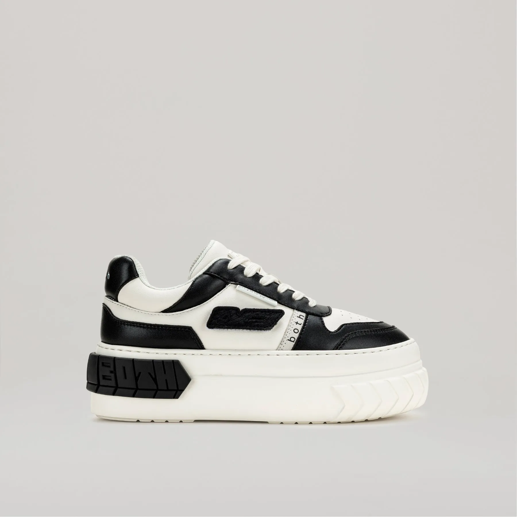 both - TYRES PLATFORM BASKETBALL SNEAKER-BLACK sold by both