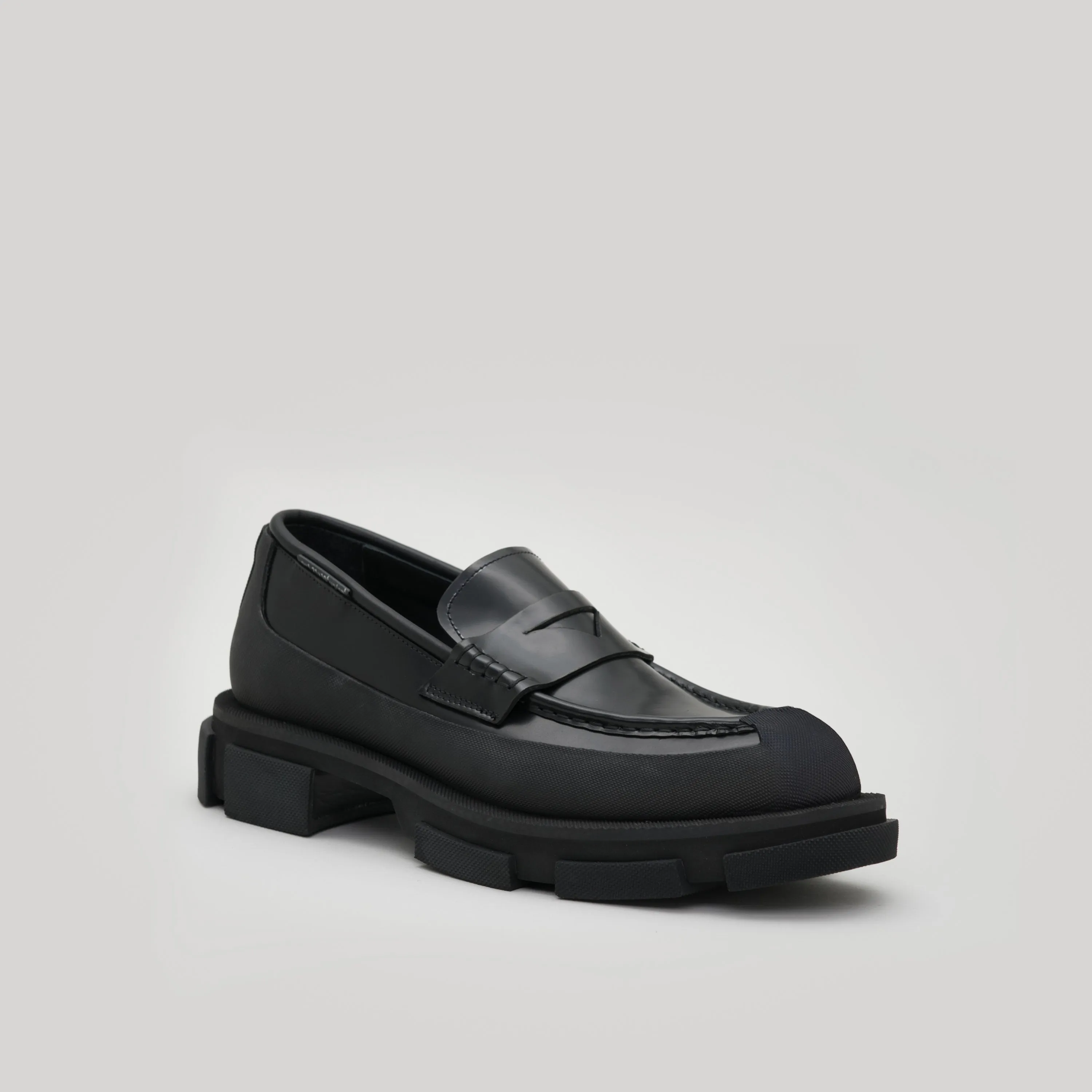 both - GAO LOAFER-SPAZZOLATO-BLACK sold by both product image thumbnail 2