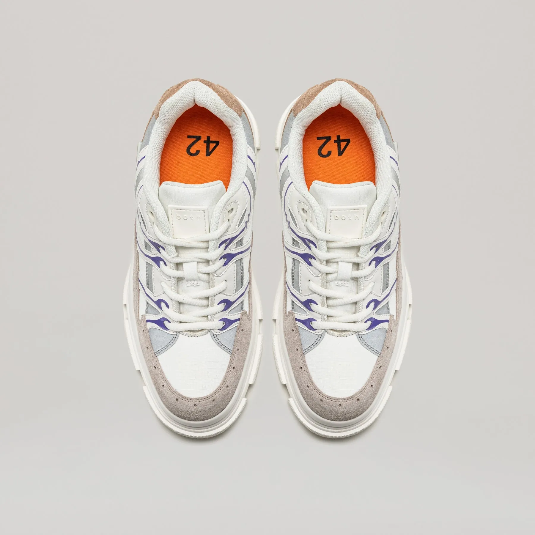 both - GAO EVA RUNNER-WHITE/BEGIE sold by both product image thumbnail 5