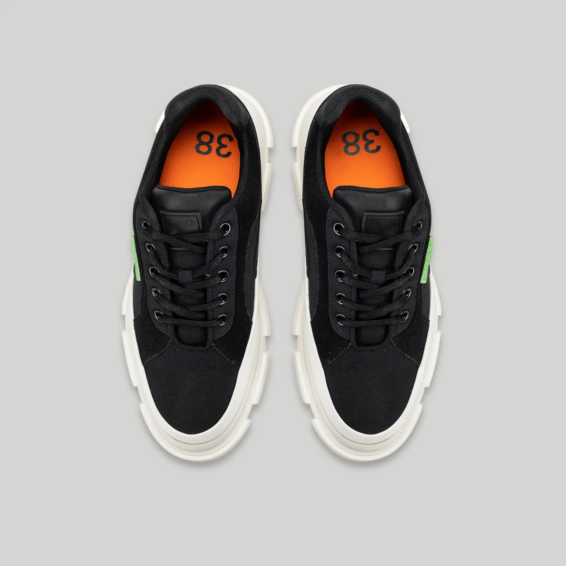 both - GAO EVA RUNNER-BLACK/WHITE sold by both product image thumbnail 5