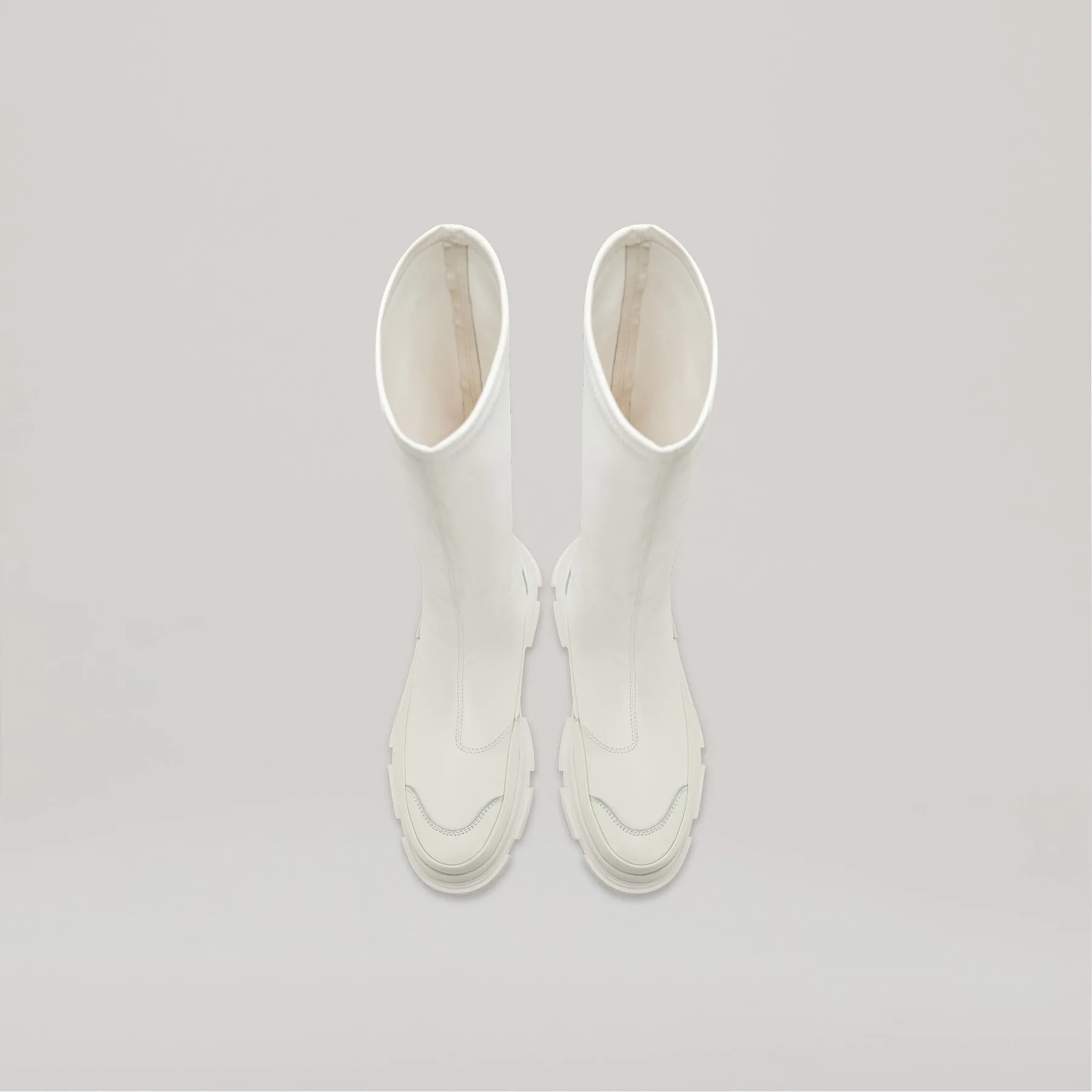 both - GAO EVA KNEE BOOTS-WHITE sold by both product image thumbnail 5