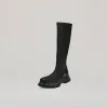 both - GAO EVA KNEE BOOTS-BLACK sold by both