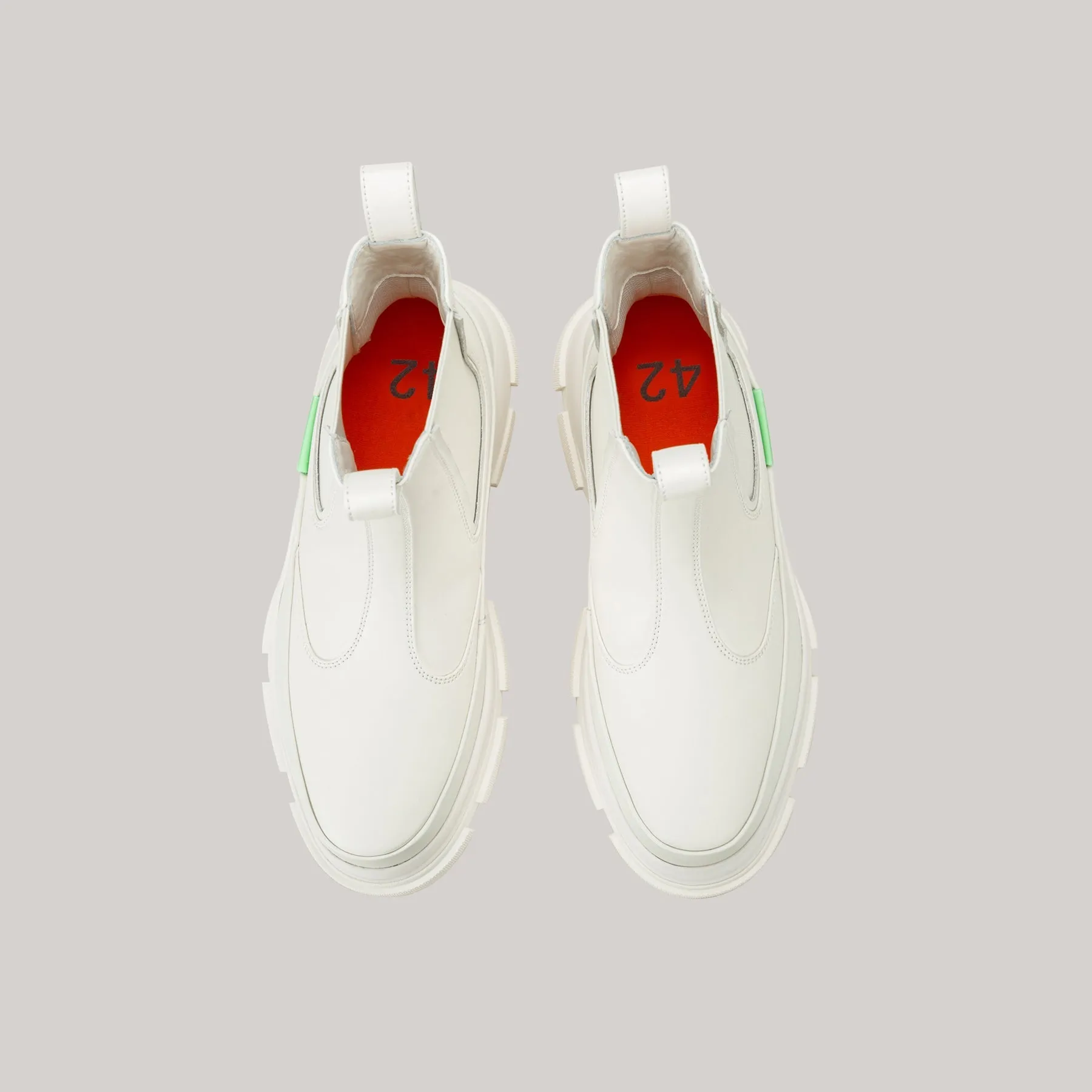 both - GAO EVA CHELSEA-WHITE sold by both product image thumbnail 5