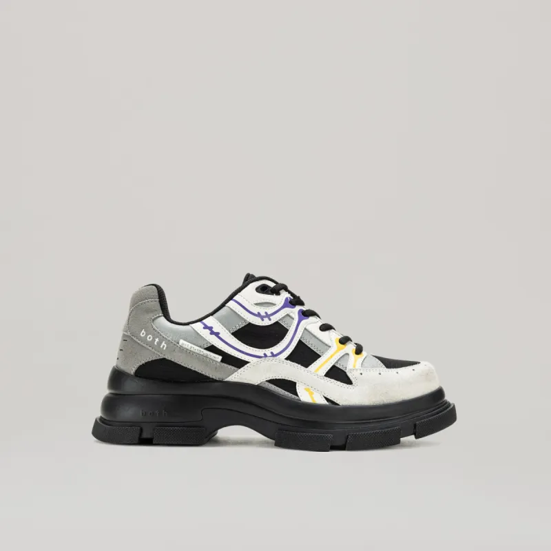 both - GAO EVA RUNNER-BLACK/GREY sold by both