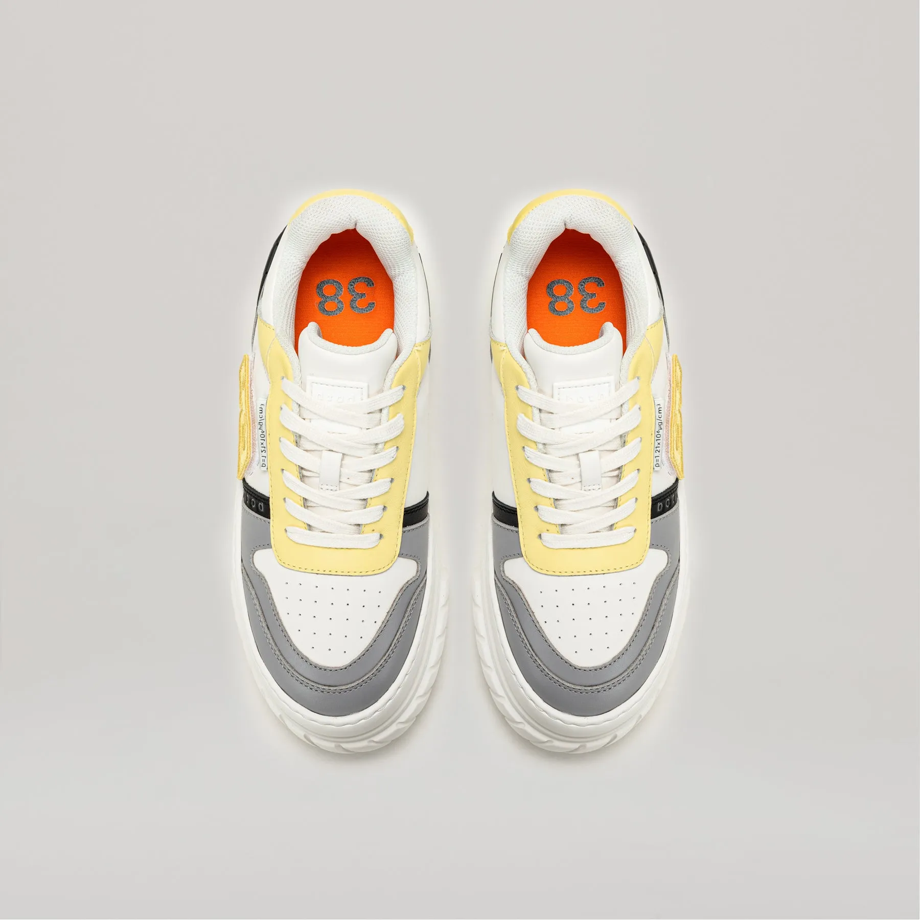 both - TYRES PLATFORM BASKETBALL SNEAKER-BLACK/YELLOW sold by both product image thumbnail 5