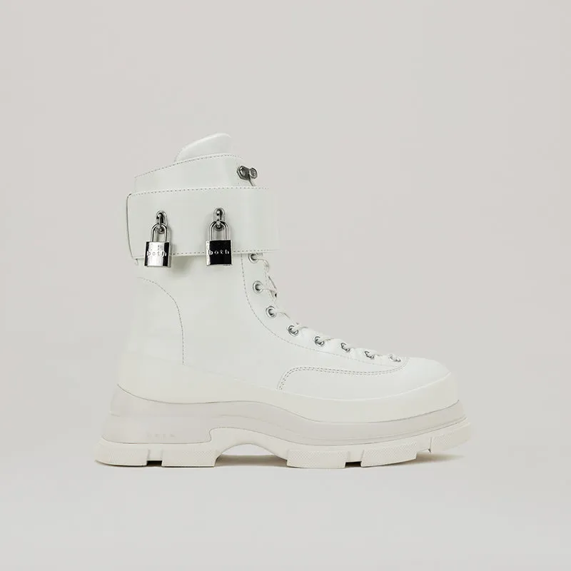 both - GAO EVA HIGH BOOTS-WHITE sold by both