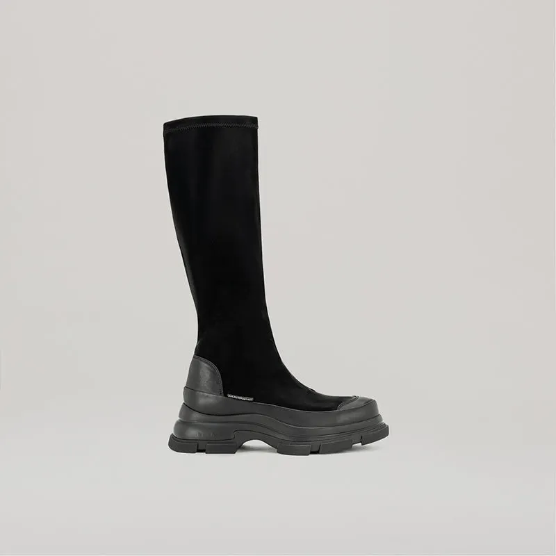 both - GAO EVA KNEE BOOTS-BLACK-S sold by both