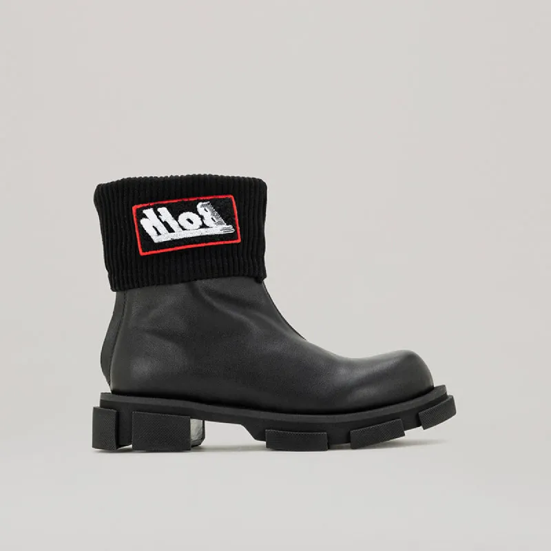 both - GAO MID ZIPPED CHELSEA-BLACK sold by both