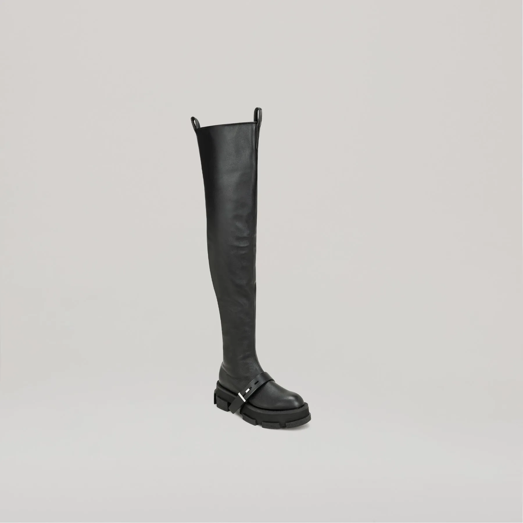 both x DION LEE-GAO PLATFORM THIGH HIGH BOOTS-BLACK sold by both product image thumbnail 4
